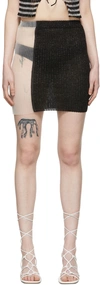 A. ROEGE HOVE BLACK SOFIE MINI SKIRT