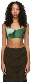 Dries Van Noten Multicolor Ceba Tank Top In 202 Yellow