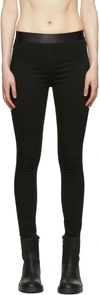 ANN DEMEULEMEESTER BLACK ELLEN LEGGINGS