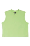 Nike Sportswear Crop Tank In Ghost Green/ Black