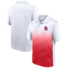 FANATICS FANATICS BRANDED WHITE/RED ST. LOUIS CARDINALS ICONIC PARAMETER SUBLIMATED POLO