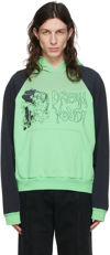 LIBERAL YOUTH MINISTRY GREEN COTTON HOODIE