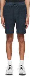 HUGO BOSS NAVY COTTON SHORTS