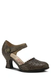 L'artiste Visionary Ankle Strap Sandal In Grey