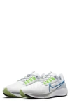 Nike Air Zoom Pegasus 38 Running Shoe In White/ Blue