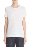 Adam Lippes Pima Cotton-jersey T-shirt In White