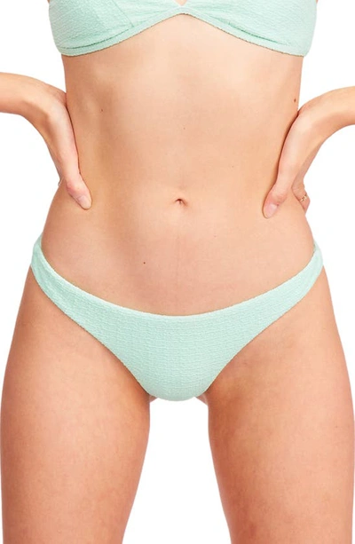 Billabong So Dazed Tanga Bikini Bottoms In Spearmint