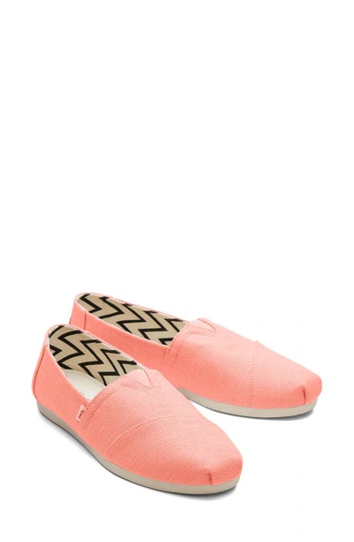 Toms Alpargata Slip-on In Orange