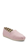 Toms Alpargata Slip-on In Pink Pink