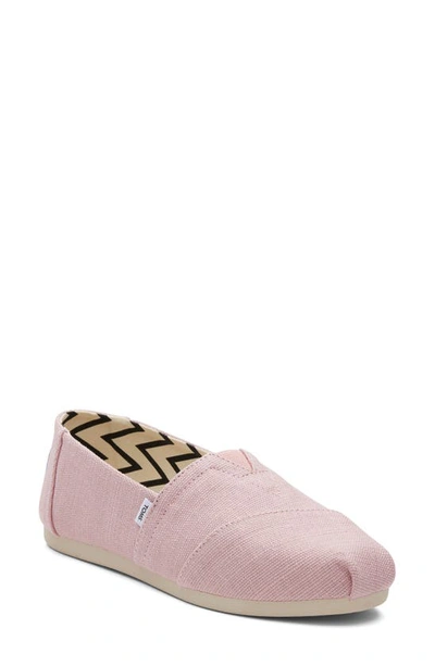 Toms Alpargata Slip-on In Pink Pink