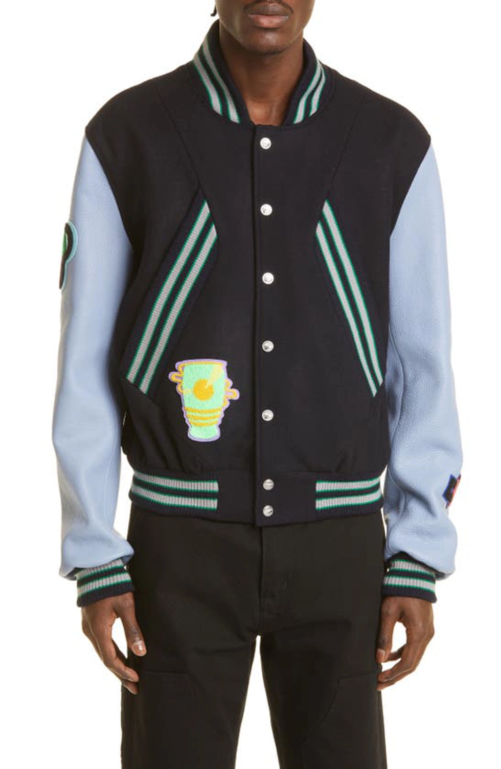 ジャケット・アウター KIKO KOSTADINOV 22SS VARSITY JACKET kiko kostadinov FUTURE VARSITYの通販 by adidas｜ラクマ