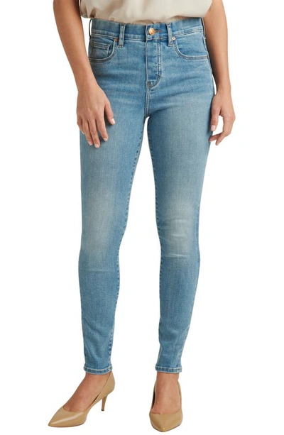 Jag Jeans Valentina Pull-on High Waist Ankle Skinny Jeans In Beachside