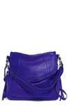Aimee Kestenberg All For Love Convertible Leather Shoulder Bag In Cobalt