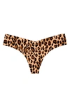 Commando Printed Classic Thong In Classic Cougar