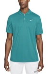 Nike Court Dri-fit Men's Tennis Polo In Bright Spruce/ White