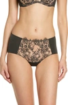 Skarlett Blue Entice Lace Trim Briefs In Multi