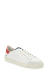 Axel Arigato White Clean 90 Triple Sneakers In White/ Red/ Blue