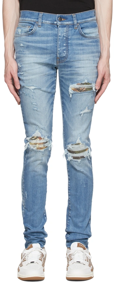 AMIRI BLUE SKINNY JEANS