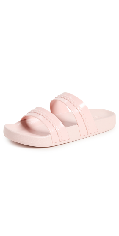 Ancient Greek Sandals Meli Jelly Dual-band Pool Sandals In Pink