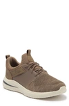 Skechers Delson 3.0 Cicada Lace-up Sneaker In Khaki