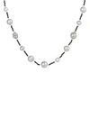 SPLENDID PEARLS 10-11MM CULTURED FRESHWATER PEARL GRAY ENDLESS NECKLACE