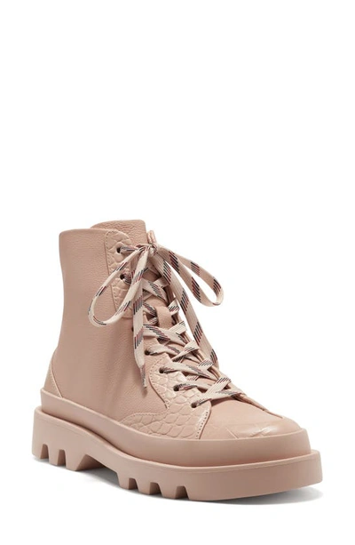 Vince Camuto Korigan Leather Lug Sole Boot In Light Pink 01