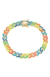 Sphera Milano 14k Yellow Gold Vermeil Chain Bracelet In Yellow Gold