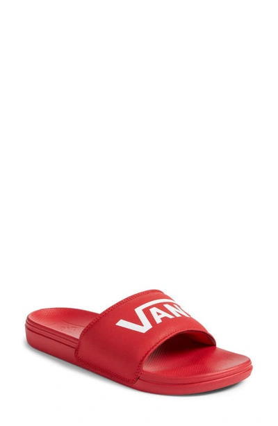 Vans La Costa Sport Slide In Red