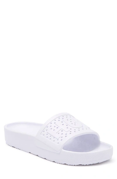 Hunter Slide Sandal In White