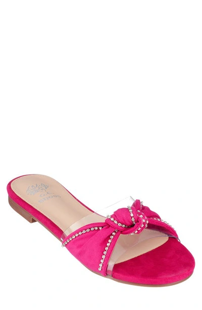 Gc Shoes Women's Rihanna Slide Flat Sandals In Pink
