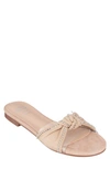 Gc Shoes Rihanna Womens Faux Suede Slip On Flat Shoes In Nude
