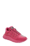 Versace First Line Trigreca Sneaker In Fuxia