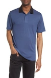 Theory Men's Anemone Kayser Jersey Polo Shirt In Sargasso Multi