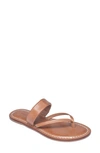 Bernardo Leia Flat Thong Sandals In Brown