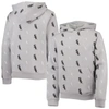 Stitches Youth  Heathered Gray Chicago White Sox Allover Print Pullover Hoodie In Heather Gray