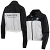 THE WILD COLLECTIVE THE WILD COLLECTIVE BLACK CHARLOTTE FC ANTHEM FULL-ZIP JACKET