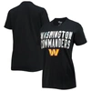 Shop G-iii 4her By Carl Banks Black Washington Commanders Endzone T-shirt