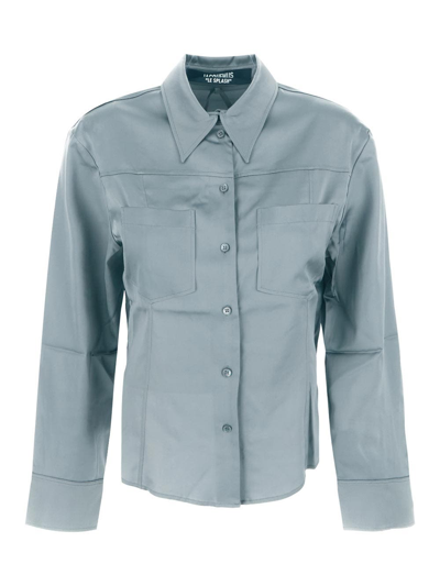 Jacquemus La Chemise Mentalo Shirt In Blue