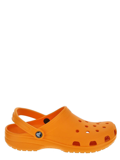 Crocs Mens  Classic Clog In Orange Zing