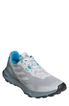 Adidas Originals Trace Sneaker In Dash Grey/ White/ Sky Rush