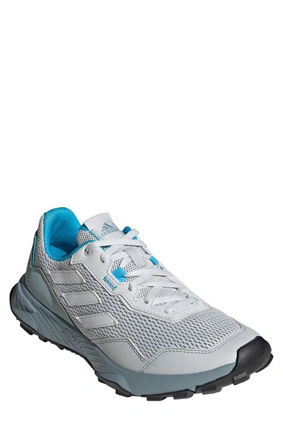 Adidas Originals Trace Sneaker In Dash Grey/ White/ Sky Rush