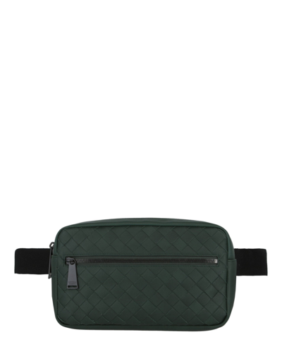 Bottega Veneta Intrecciato Leather Belt Bag In Pine/green
