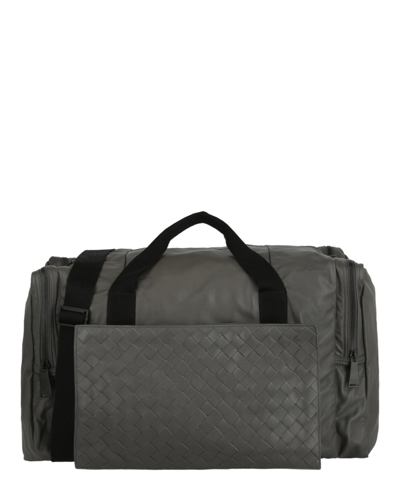 Bottega Veneta Leather Duffel Bag In Black