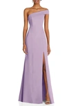 After Six One-shoulder Evening Gown In Purple