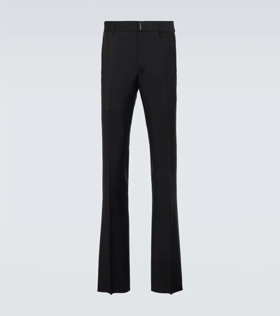 Givenchy Wool And Mohair Pants In Negro