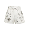 ISABEL MARANT COTTON AND LINEN SHORTS