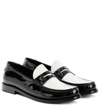 SAINT LAURENT LE LOAFER PATENT LEATHER LOAFERS