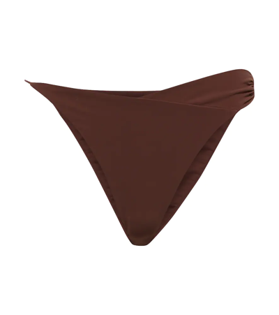 Nensi Dojaka Bikini Bottoms In Brown