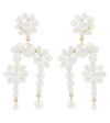 SOPHIE BILLE BRAHE FONTAINE DE MARGUERITES 14KT GOLD AND PEARLS EARRINGS