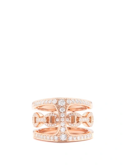 Hoorsenbuhs Phantom Clique Diamond & 18kt Rose-gold Ring In Rose Gold